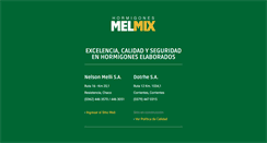 Desktop Screenshot of melmix.com.ar